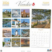 Calendrier 2026 Maison Vendenne Plage Vende