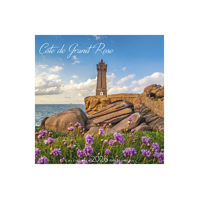 Calendrier Chevalet 2026 Mural Granit Rose