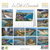 Calendrier à Poser Bretagne Cote Emeraude 2025
