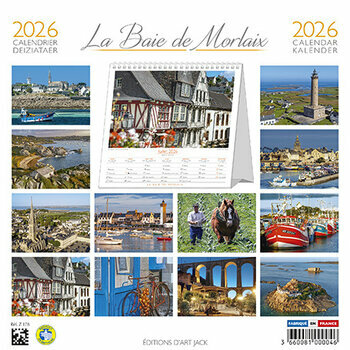 Calendrier Chevalet 2025 La Baie de Morlaix