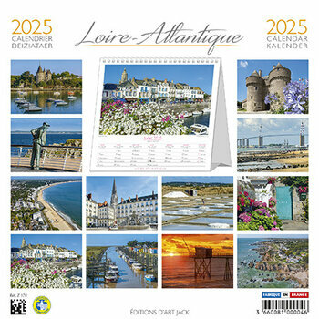 Calendrier Chevalet 2025 Loire Atlantique