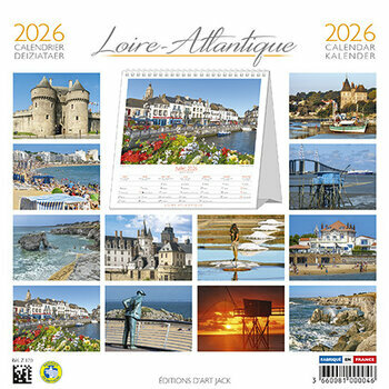 Calendrier Chevalet 2025 Loire Atlantique