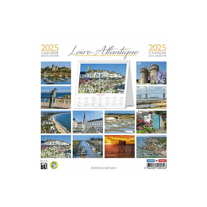 Calendrier Bretagne  Poser 2025