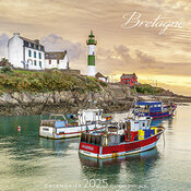 Calendrier Chevalet 2025 Bretagne Bateaux