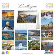 Calendrier à Poser 2025 Bretagne 