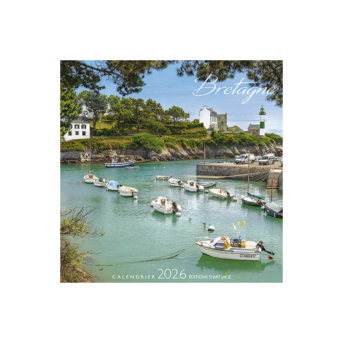 Calendrier Chevalet 2026 Côte Bretonne