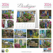Calendrier Chevalet 2026 Maison Bretonne