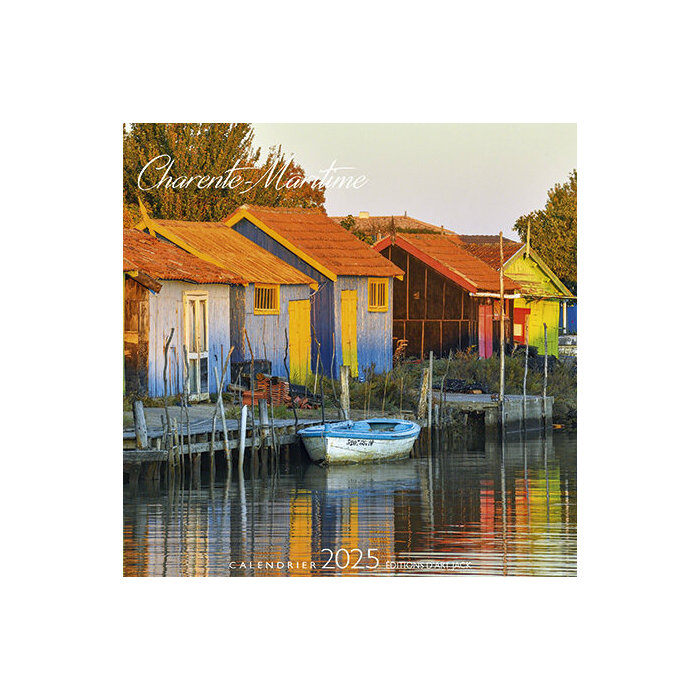 Calendrier Chevalet 2025 Chenal Ostreicole Charente
