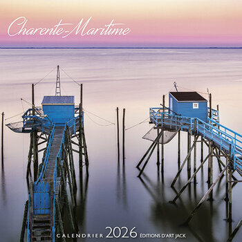 Calendrier Chevalet 2025 Charente Maritime Chenal Ostreicole