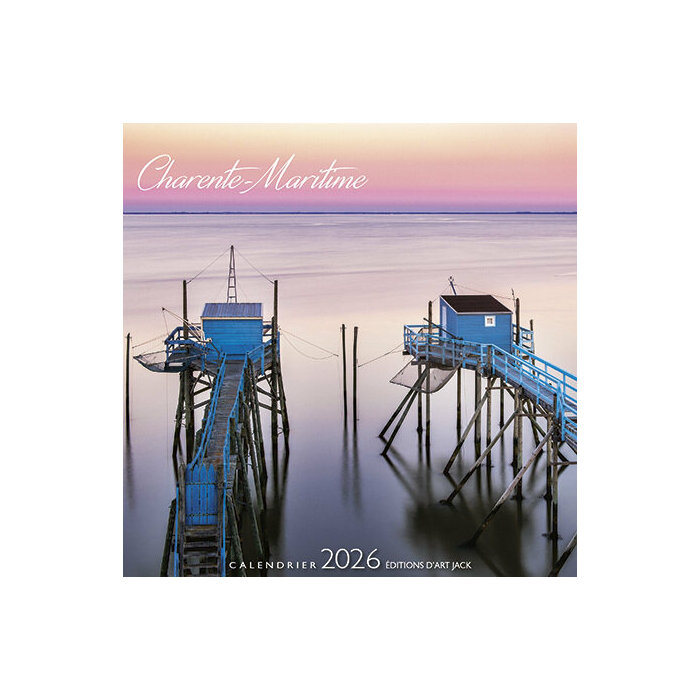 Calendrier Chevalet 2026 Chenal Ostreicole Charente