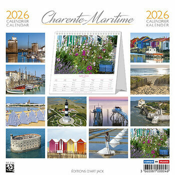 Calendrier Chevalet 2026 Charente Maritime Fort Boyard
