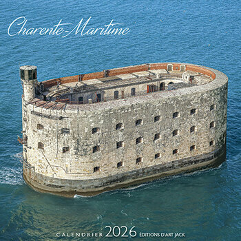 Calendrier Chevalet 2026 Charente Maritime Fort Boyard