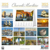 Calendrier Chevalet 2025 Charente Maritime 