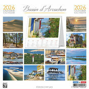 Calendrier Chevalet Arcachon 2026