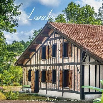 Calendrier Chevalet 2025 Les Landes Maison Landaise