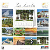 Calendrier à Poser 2025  Region des Landes