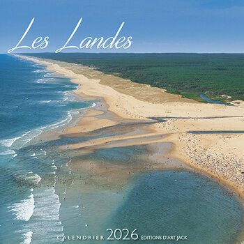 Calendrier Chevalet 2026 Les Landes Courant D'Huchet