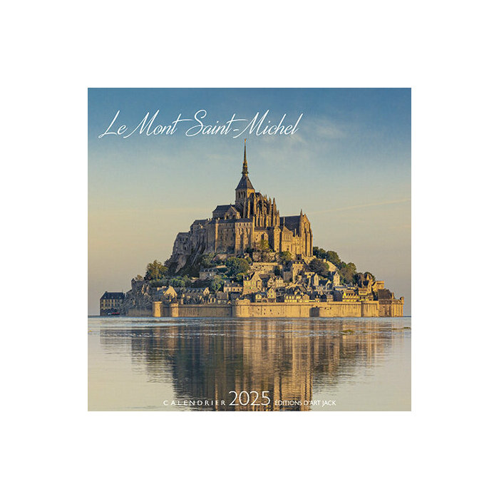 Calendrier Chevalet Mont Saint Michel 2025