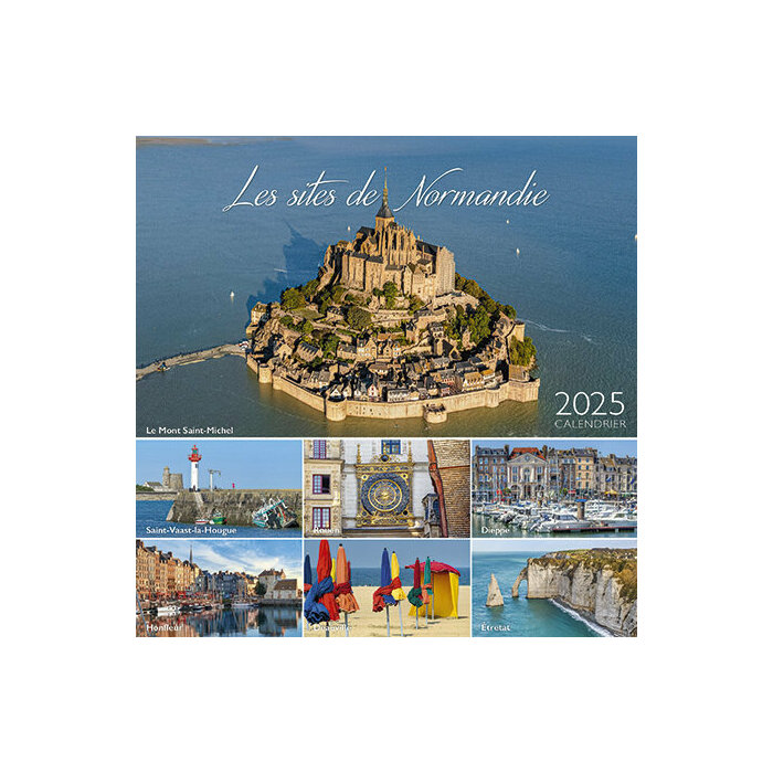 Calendrier Chevalet 2025 Normandie Mont Saint Michel