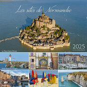 Calendrier Chevalet 2025 Normandie Mont Saint Michel