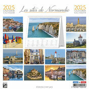 Calendrier  Poser 2025 Normandie Etretat