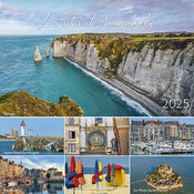 Calendrier chevalet Normandie 2025