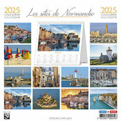 Calendrier  Poser Normandie Etretat 2025