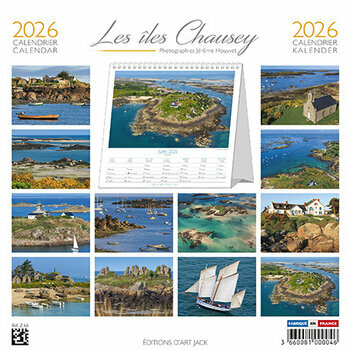 Calendrier Chevalet 2025 Normandie Les Iles Chausey