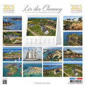 Calendrier  Poser 2025 Les Iles Chausey Normandie