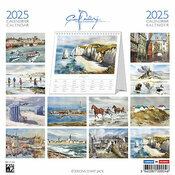 Calendrier  Poser 2025 Normandie Pascal Benoit