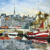 Calendrier Chevalet 2026 Honfleur oeuvre