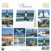 Calendrier  Poser 2026 Phares maritimes