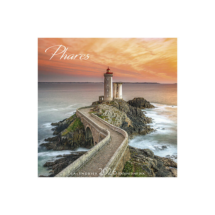 Calendrier Chevalet Phare Maritime 2026