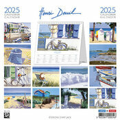 Calendrier à Poser 2025 Art Plage