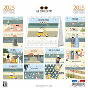 Calendrier  Poser 2026 Affiches t plage
