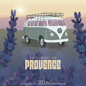 Calendrier Chevalet Provence Lavande 2025