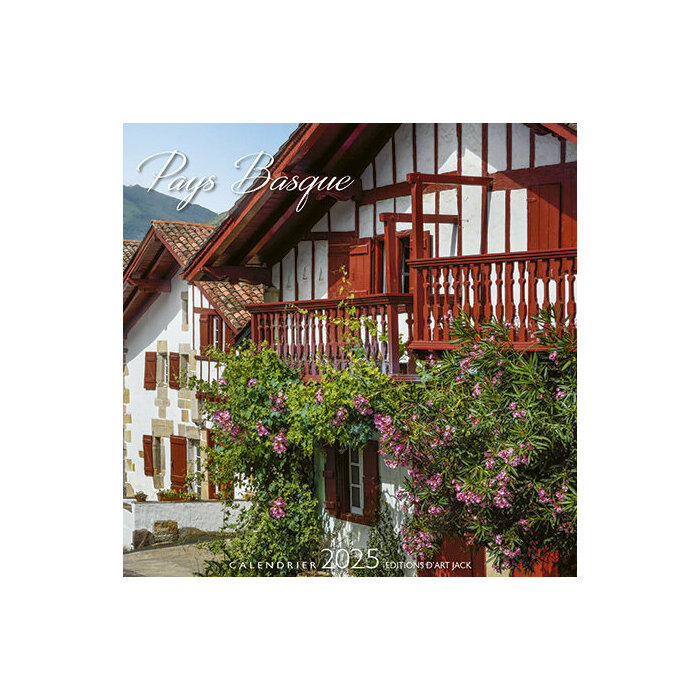 Calendrier Chevalet 2025 Pays basque Maison