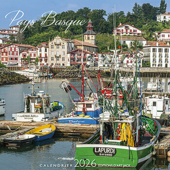 Calendrier Chevalet 2025 Pays Basque - Port Ciboure