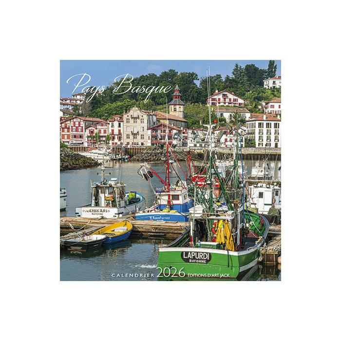 Calendrier Chevalet Port de Ciboure 2026