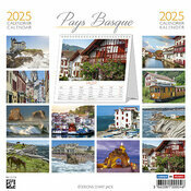 Calendrier  Poser 2025 Pays basque