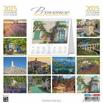 Calendrier Chevalet 2025 Provence Abbaye de Sénanque