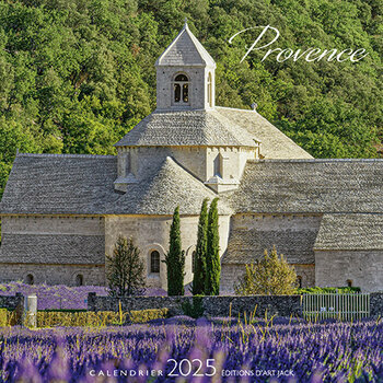 Calendrier Chevalet 2025 Provence Abbaye de Sénanque