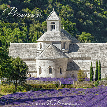 Calendrier Chevalet 2026 Provence Abbaye de Sénanque