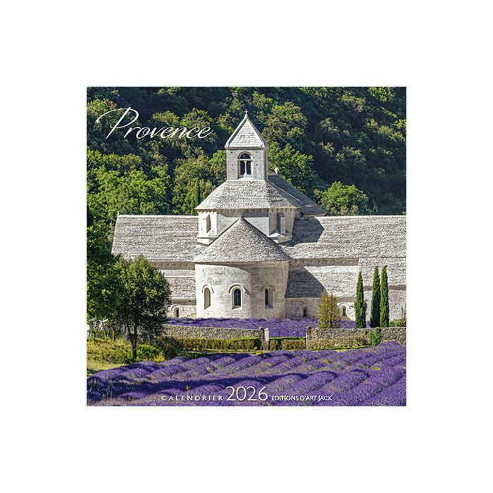 Calendrier Chevalet 2026 Abbaye de senanque