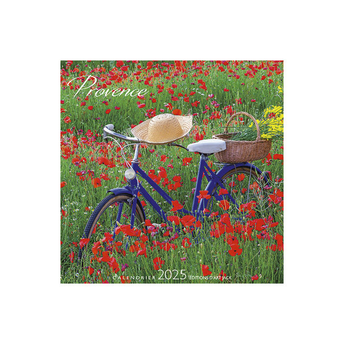 Calendrier Chevalet 2025 Champ coquelicots