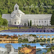 Calendrier 2025 Chevalet Hauts lieux de Provence