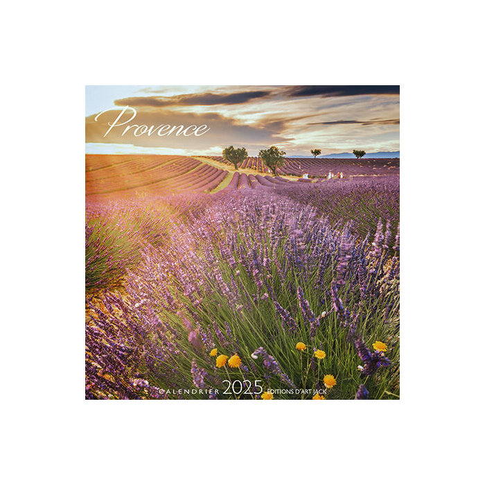 Calendrier Chevalet 2025 Champ Lavande