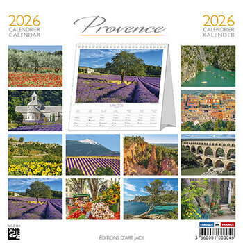 Calendrier Chevalet 2025 Provence Maison Provençale