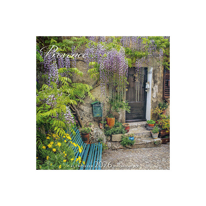Calendrier Chevalet 2026 Maison Provence