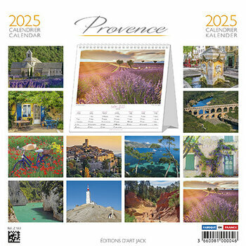 Calendrier Chevalet 2025 Provence Gorges du Verdon